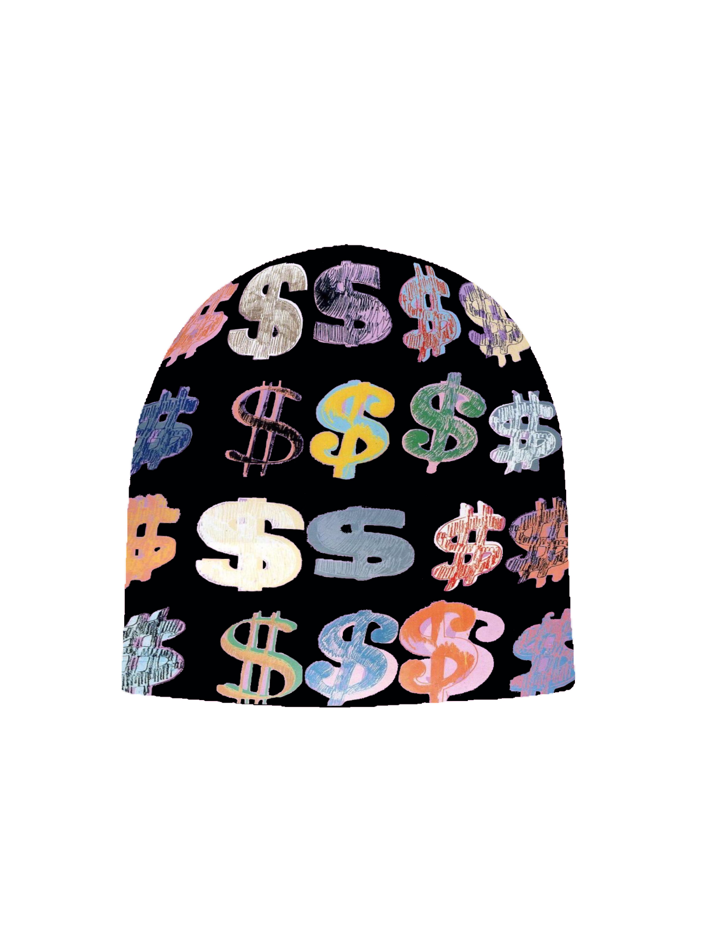 Money Lover Skull Cap Beanie