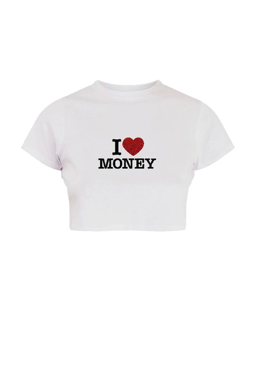 I ❤️ Money Crop Tops [Preorder]
