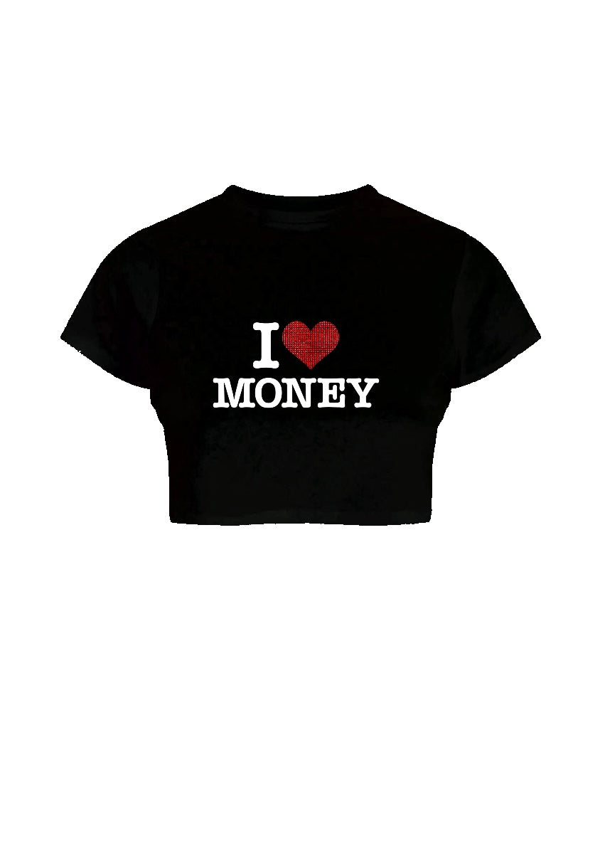 I ❤️ Money Crop Tops [Preorder]